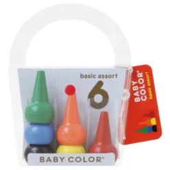 Aozora Baby Colour Crayon [6 crayons]