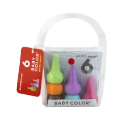 Aozora Baby Colour Crayon - Pastel Colours [6 crayons]