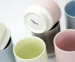 Asemi Hasami Cups Large - Light Green
