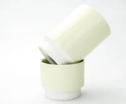 Asemi Hasami Cups Large - Light Green