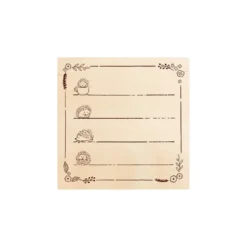 Beverly Irodori Colourful Square Rubber Stamp