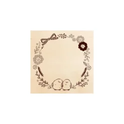 Beverly Irodori Hanko Shimaenaga Wreath Stamp
