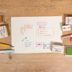 Beverly Masute No Aibo Wooden Stamp Series