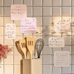 Beverly Marumi Grid Sticky Notes – Pale Colour Pads