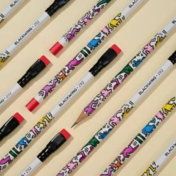 Blackwing Volume 292 Pencils – Set of 12, Keith Haring Edition