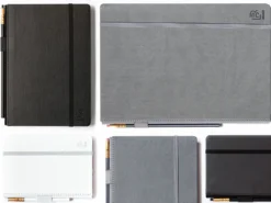Blackwing Matte Slate A6 Notebook – Pocket Hard Cover with Short Matte Pencil