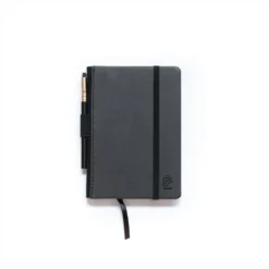 Blackwing Matte Slate A6 Notebook – Pocket Hard Cover with Short Matte Pencil