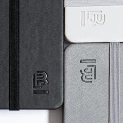 Blackwing Matte Slate A6 Notebook – Pocket Hard Cover with Short Matte Pencil