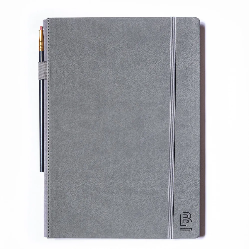 Blackwing Slate A4 Notebook + Pencil - Grey