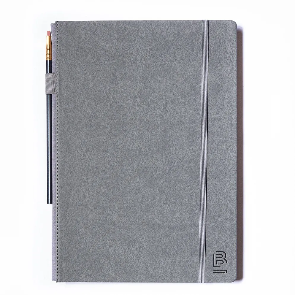 Blackwing Slate A4 Notebook + Pencil - Grey
