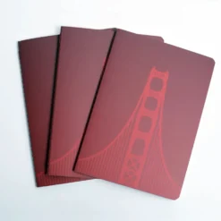 Blackwing Volume 746 Memo Book – Set of 3 - The Golden Gate Bridge