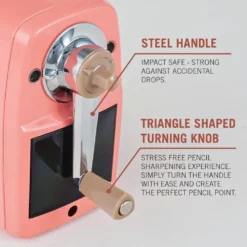 CARL Angel 5 Royal 3 Desktop Pencil Sharpener