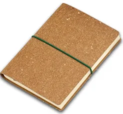 CIAK Eco Recycled Leather Notebook - Ruled Paper, B6 (12x17cm)