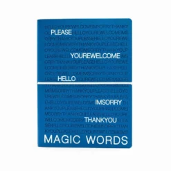 Ciak Magic Words Notebook [B6 & A5, Lined]