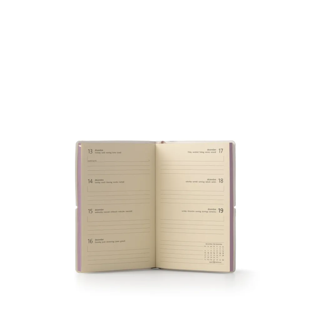 Ciak 2027 Trend Horizontal Weekly Planner – Compact Pastel Diary (10 x 15cm)