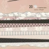 Clairefontaine Printed Paper Pad A4 (20 Sheets - Magnolia)