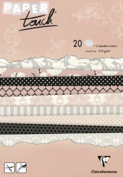 Clairefontaine Printed Paper Pad A4 (20 Sheets - Magnolia)
