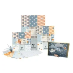 Clairefontaine Paper Touch- printed sheets- Rain Design