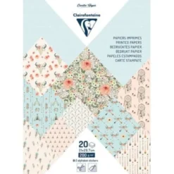 Clairefontaine Paper Touch- printed sheets- Boheme chic