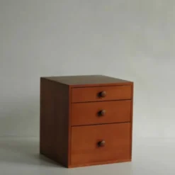Classiky Tsuga Wood Three Drawer Box