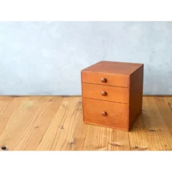 Classiky Tsuga Wood Three Drawer Box