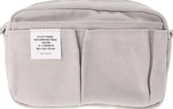 Delfonics Cotton Canvas Utility Pouch (S) — 10 Pockets