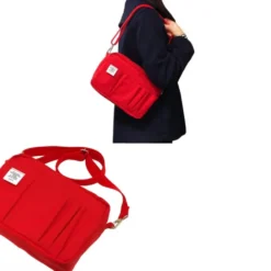 Delfonics Cotton Canvas Utility Pouch (M) — 14 Pockets