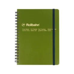 Delfonics Rollbahn Spiral Notebook — 18cm x 14cm