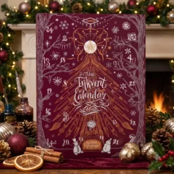 Diamine 2026 Inkvent Calendar — Burgundy Edition