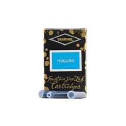Diamine Fountain Pen Ink Cartridges - Pack of 18