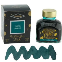 Diamine Ink Bottle 80ml — Green Colours