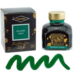 Diamine Ink Bottle 80ml — Green Colours