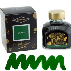 Diamine Ink Bottle 80ml — Green Colours