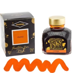 Diamine Ink Bottle 80ml — Orange Colours
