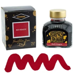 Diamine Ink Bottle 80ml — Red Colours