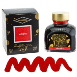 Diamine Ink Bottle 80ml — Red Colours