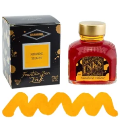 Diamine Ink Bottle 80ml — Yellow Colours
