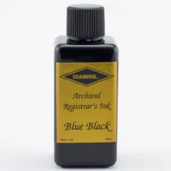 Diamine Registrar’s Ink Blue-Black – Waterproof Archival Fountain Pen Ink (100ml)