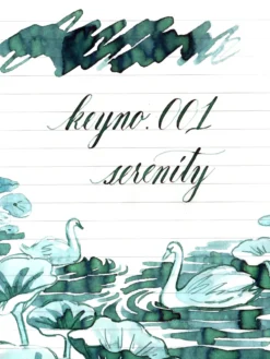 Dominant Industry Keyno 001 Serenity Fountain Pen Ink – 25ml