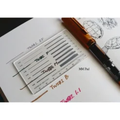 Dominant Industry MM Pad – Fountain Pen Nib Thickness Gauge (Acrylic)