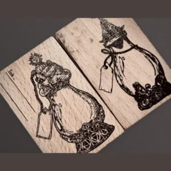 Dominant Industry Wood Stamp