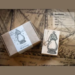 Dominant Industry Wood Stamp