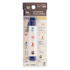 Eric Small Things x SANBY Schedule Icon Stamp