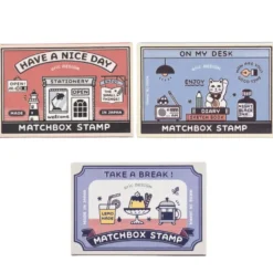 Eric Small Things x Sanby Matchbox Stamps - Take a Break Stamp Set