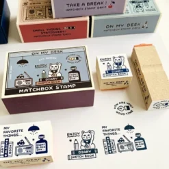 Eric Small Things x Sanby Matchbox Stamps - Take a Break Stamp Set