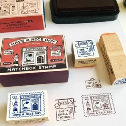 Eric Small Things x Sanby Matchbox Stamps - Take a Break Stamp Set