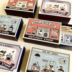 Eric Small Things x Sanby Matchbox Stamps - Take a Break Stamp Set