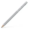Faber-Castell Jumbo Grip Graphite Pencil – Silver, B Grade