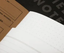 Field Notes 'Pitch Black' Memo Book A6 [3 Pack]