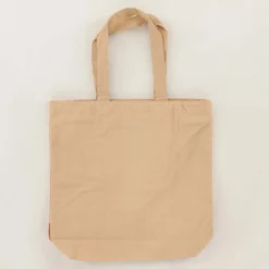 Fujiya Peko-chan & Shibata Shiba Inu Beige Canvas Tote Bag [A4 size]